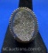 Colleen Lopez Sterling Silver Druzy Quartz Ring 13 Grams Size 7