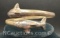 Sterling Silver Double Dolphin Cuff Bracelet 30 Grams