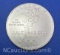 2002 Salt Lake Winter Olympics 90% Silver Dollar Coin 27 Grams
