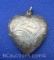 Sterling Silver Engrave Heart Locket Pendant 8 Grams