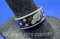 Sterling Silver Moon And Stars Ring 6 Grams Size 8