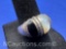 Sterling Silver Black Onyx Opal Ring 5 Grams Size 8