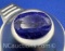 Oval Cut Deep Blue Sapphire Gemstone 6 Ct