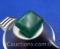 Emerald Cut Forest Green Emerald Gemstone 10 Ct