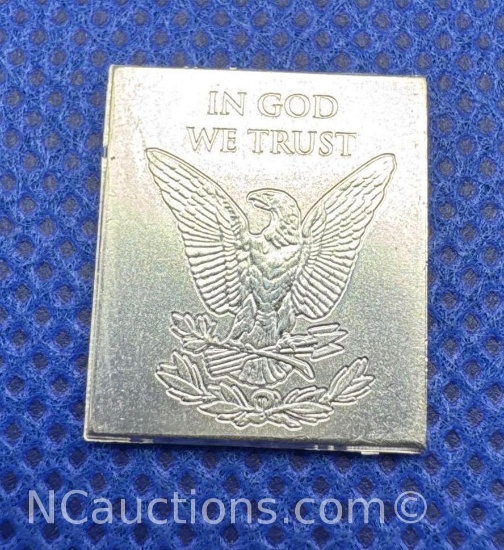 SMI In God We Trust 1/10 Troy Oz .999 Fine Silver Bullion Bar