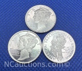 American Precious Metals Exchange 1/10 Troy Oz .999 Fine Silver Bullion Coins 9 grams