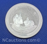 2011 Australia 1 Troy Oz .999 Fine Silver Year of The Rabbit Bullion Coin