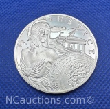 2016 Justice 1 Troy Oz .999 Fine Silver Bullion Coin