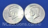 2000 and 2002 Kennedy 90% Silver Half Dollar Coin 25 Grams