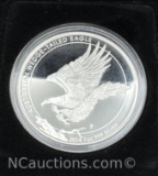 Australian Wedge-tailed Eagle 1 Troy Oz .999 Fine Silver Bullion Coin With COA