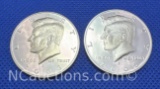 2003 and 2005 Kennedy 90% Silver Half Dollar Coins 25 Grams