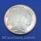 2006 1 Troy Oz .999 Fine Silver Indian Head Buffalo Coin