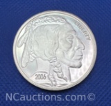 2006 Indian Head 1 Troy Oz .999 Fine Silver Buffalo Bullion Coin