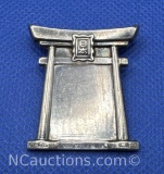 Vintage Sterling Silver Place Card Holder 9 grams