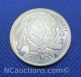 Indian Head 1/2 Troy Oz .999 Fine Silver Buffalo Coin