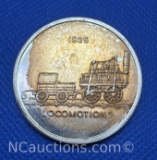 1825 Locomotive 1 Troy Oz .999 Fine Silver Bullion Coin