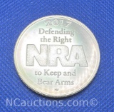 2017 Defending The Right To Keep And Bear Arms 1 Troy Oz .999 Fine Silver Bullion Coin