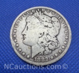 1882 Morgan Silver Dollar 90% Silver Coin 26 Grams