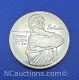 1974 HOF Byron Nelson 1 Troy Oz .999 Fine Silver Bullion Coin