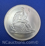 1 Troy Oz .999 Fine Silver Seated Liberty Bullion Coin