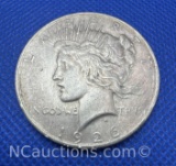 1926-D 90% Silver Peace Dollar Coin 26 Grams