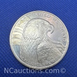 Great American Mint 1 Troy Oz .999 Fine Silver Bullion Coin