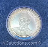Star Trek The Next Generation 1 Troy Oz .999 Fine Silver Captain Jean Luc Picard