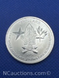 2015 First Special Forces 1/2 Troy Oz .999 Fine Silver Bullion Coin