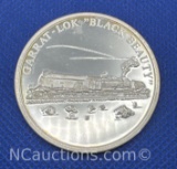20 Grams .999 Fine Silver Garrat Lok Black Beauty Bullion Coin