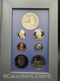 1986 United States Ellis Island Prestige Silver Coin Set With COA