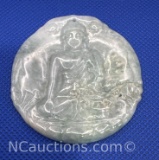 Jade Buddha Carved Pendant 24 grams