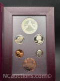 1988 United States Olympiad Prestige Silver Coin Set With COA