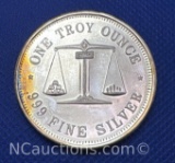 The Pueblo Chieftain 1 Troy Oz .999 Fine Silver Bullion Coin