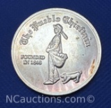 The Pueblo Chieftain 1 Troy Oz .999 Fine Silver Bullion Coin