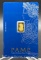 PAMP 1 Gram 999.9 Fine Gold Bullion Bar