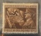 Third Reich Stamp - 1944 Authentic Nazi Germany 11th Year of Power Michel # 865 (54 Pfg)