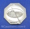Casino Kursaal Oostende Sterling Silver Coin 14 Grams