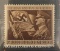Third Reich Stamp - 1944 Authentic Nazi Germany 11th Year of Power Michel # 865 (54 Pfg)