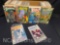 Long Box Approx 250 Comics Superman, Robin Holo, Manga Blast more