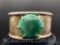 Malachite Turquoise Cuff Bracelet 44 Grams