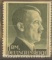Third Reich - 1944 Authentic Nazi Germany Hitler Definitive - K14 Michel # 799B (1 RM)
