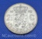 1960 Netherlands 2 1/2 Gulden 72% Silver Coin 15 Grams
