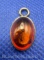Sterling Silver Amber Pendant 1 Grams
