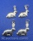 Sterling Silver Bunny Rabbit Charms 3 grams