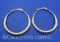 Sterling Silver Hoop Earrings 4 Grams
