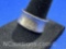 Sterling Silver Hammered Band Ring 5 Grams Size 8.5