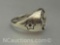 Silver Tone Jewish Star Of David Ring size 10.5