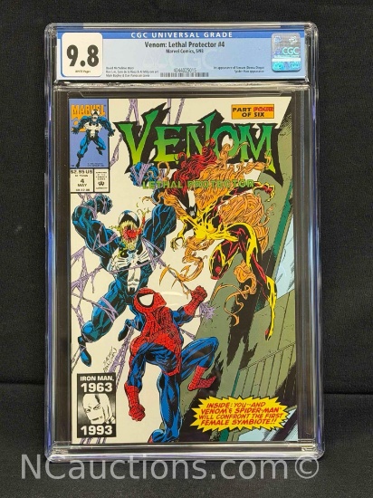 CGC 9.8 Venom: Lethal Protector #4 Marvel Comics, 5/93