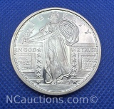 1 Troy Oz .999 Fine Silver Standing Liberty Bullion Coin