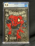 Spider-Man #1 Marvel Comics, 8/90 silver edition CGC Graded 9.8